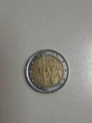 Moneda 2€ España 2005 Don Quijote