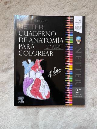 Netter Cuaderno de anatomía para colorear (2ª ed.)