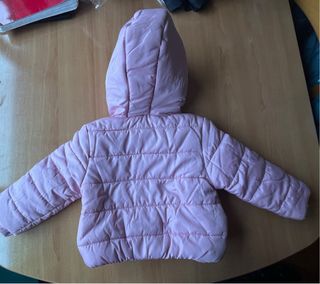 Abrigo rosa 12/18 meses nuevo