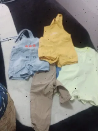 Lote Ropa Verano Bebé 3-6-9 Meses- es una bolsa.