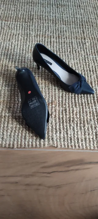 Zapatos de tacón azul CORTefiel mujer