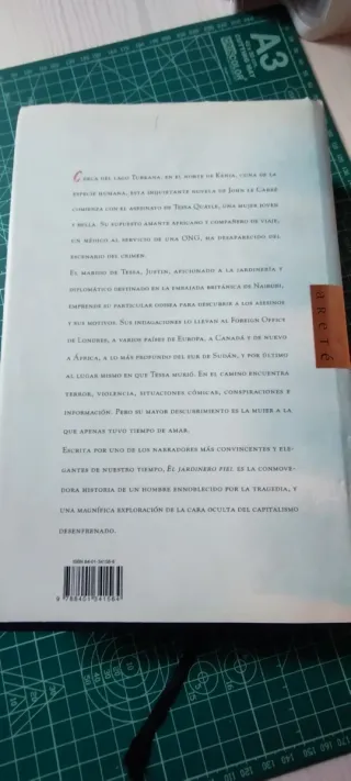 Libro El Jardinero Fiel