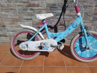 Bicicleta Frozen 6-9 años