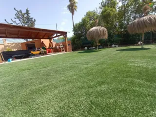 Césped artificial reciclado