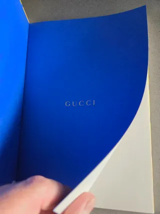 Gucci Notebook. Libro de bocetos