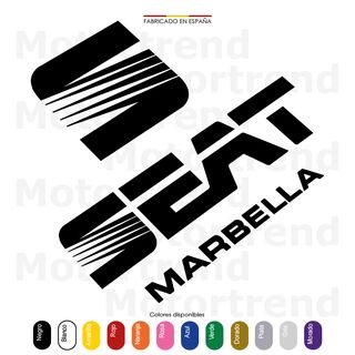 Kit Vinilos Seat Marbella