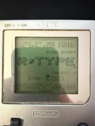 R-Type Gioco Game Boy