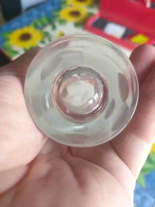 Vaso decorativo Baccarat in cristallo trasparente