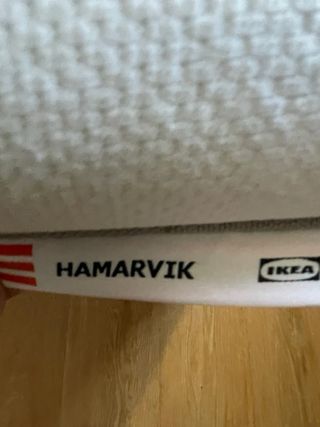 Canapé abatible doble efecto piel 135x190