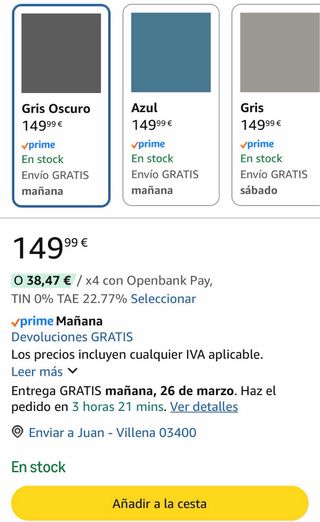 Trona Sweet Fox gris bebes niños niñas