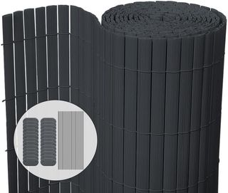 VOUNOT® Cañizo Ocultación PVC Doble Cara 80 x 300