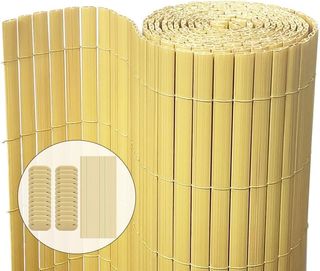 VOUNOT® Cañizo Ocultación PVC Doble Cara 80 x 300