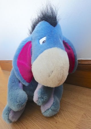 Peluche Eeyore de Winnie the Pooh años 90