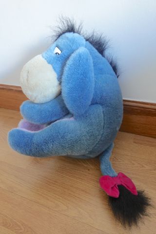 Peluche Eeyore de Winnie the Pooh años 90