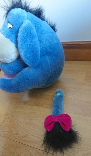 Peluche Eeyore de Winnie the Pooh años 90