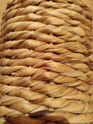 Paragüero de mimbre