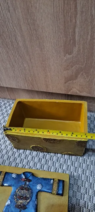 Caja joyero decorativa estilo chino/tibetano