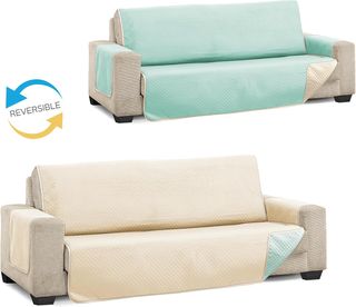 Martina Home Cubre Sofá Diamond 2 Plazas Beige/Agu