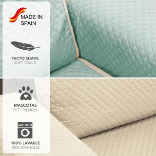 Martina Home Cubre Sofá Diamond 2 Plazas Beige/Agu