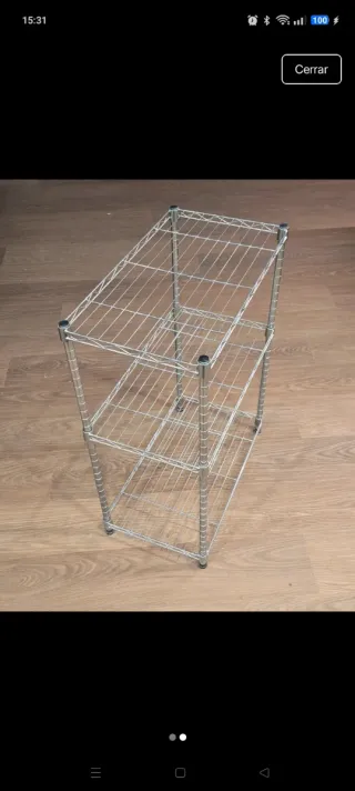 Estantería Metálica Acero Inoxidable