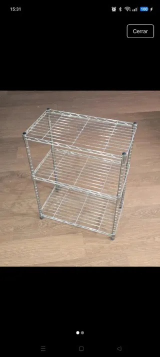 Estantería Metálica Acero Inoxidable