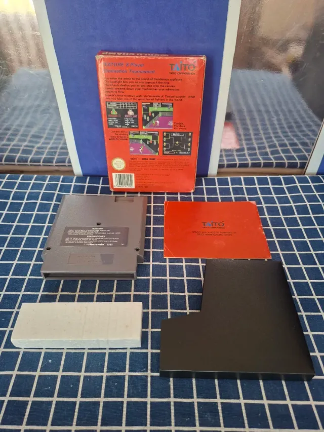 NES WORLD CHAMP ORIGINAL COMPLETO