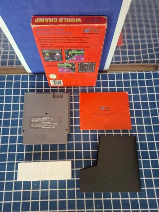 NES WORLD CHAMP ORIGINAL COMPLETO
