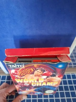 NES WORLD CHAMP ORIGINAL COMPLETO