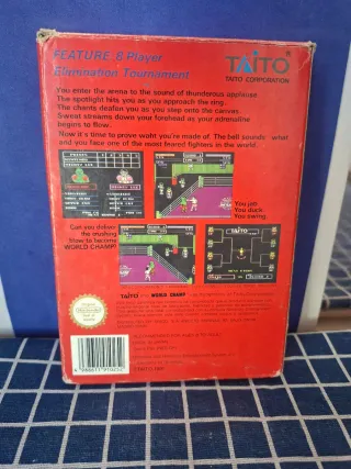 NES WORLD CHAMP ORIGINAL COMPLETO