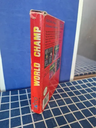 NES WORLD CHAMP ORIGINAL COMPLETO