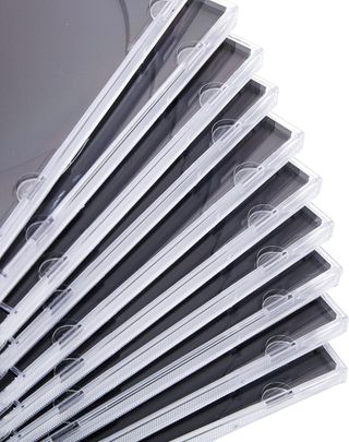 Hama CD-Leerhüllen 10 Stück (Jewel Case für CD/DVD