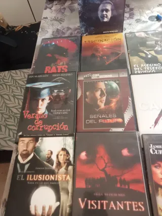 Lote de 10 Películas DVD Terror/Suspense,