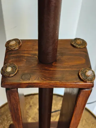Lámpara artesanal de mesa