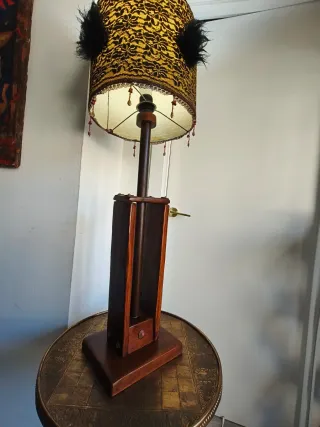 Lámpara artesanal de mesa