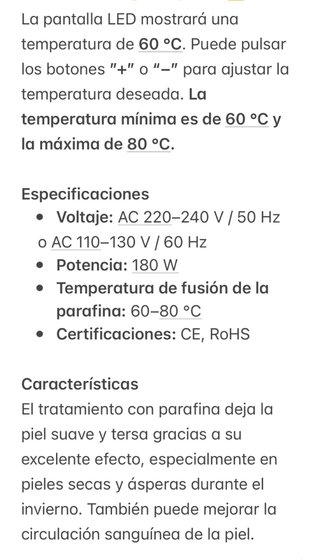 Fundidor Parafina SD-56