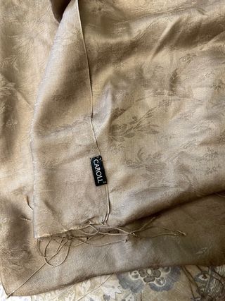 Fular Karol El Corte Inglés verde raso