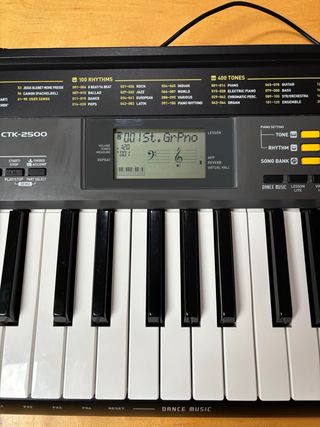Teclado Casio CTK-2500