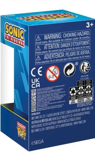 Figura Sonic The Hedgehog + Camiseta Niño: T/12-14