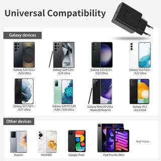 45W Cargador USB C Carga Rapida Enchufe Compatible