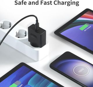 45W Cargador USB C Carga Rapida Enchufe Compatible