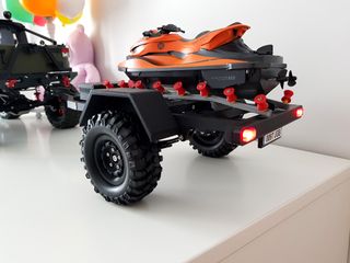 Remolque crawler escala 1/10. 3D
