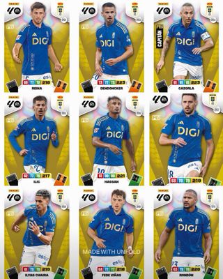 Lote Completo Real Oviedo Adrenalyn XL