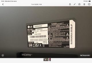 Televisión LG OLED 55 Negra