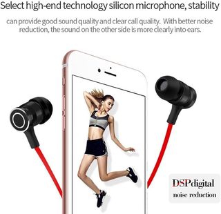 Auriculares Bluetooth, HENGKEXIN Magnéticos Casco