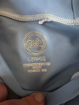 3 Magliette Wonder Nation Anti UV L (10-12)