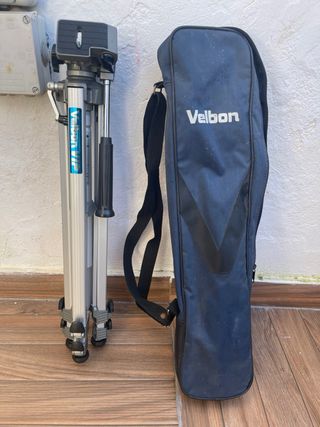 Trípode Velbon Aluminio Ligero con Rótula 3D