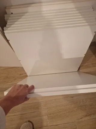 10 Baldas Blancas de muebles de cocina Ikea