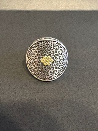 Anello Tibetano Argento e Oro