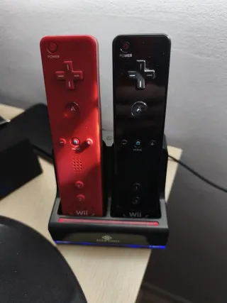 Consola Nintendo Wii Negra + Accesorios