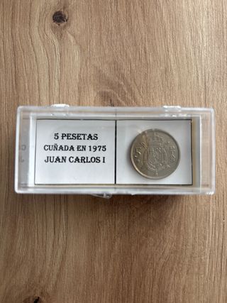 Moneda 5 Pesetas Juan Carlos I 1975